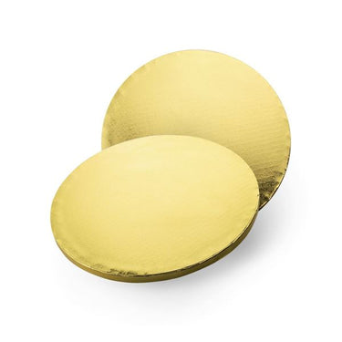Base Alta Redonda Ø30cm - Ouro